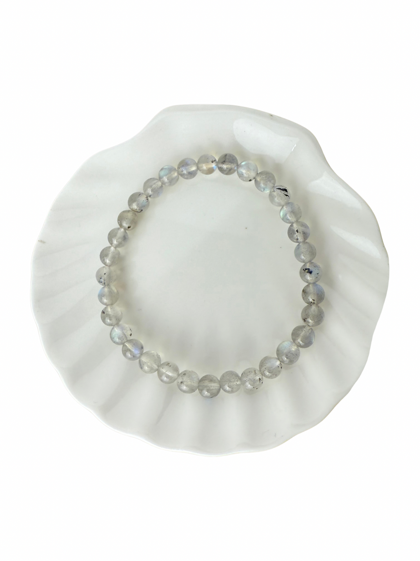 Labradorite bracelet ball 6 mm