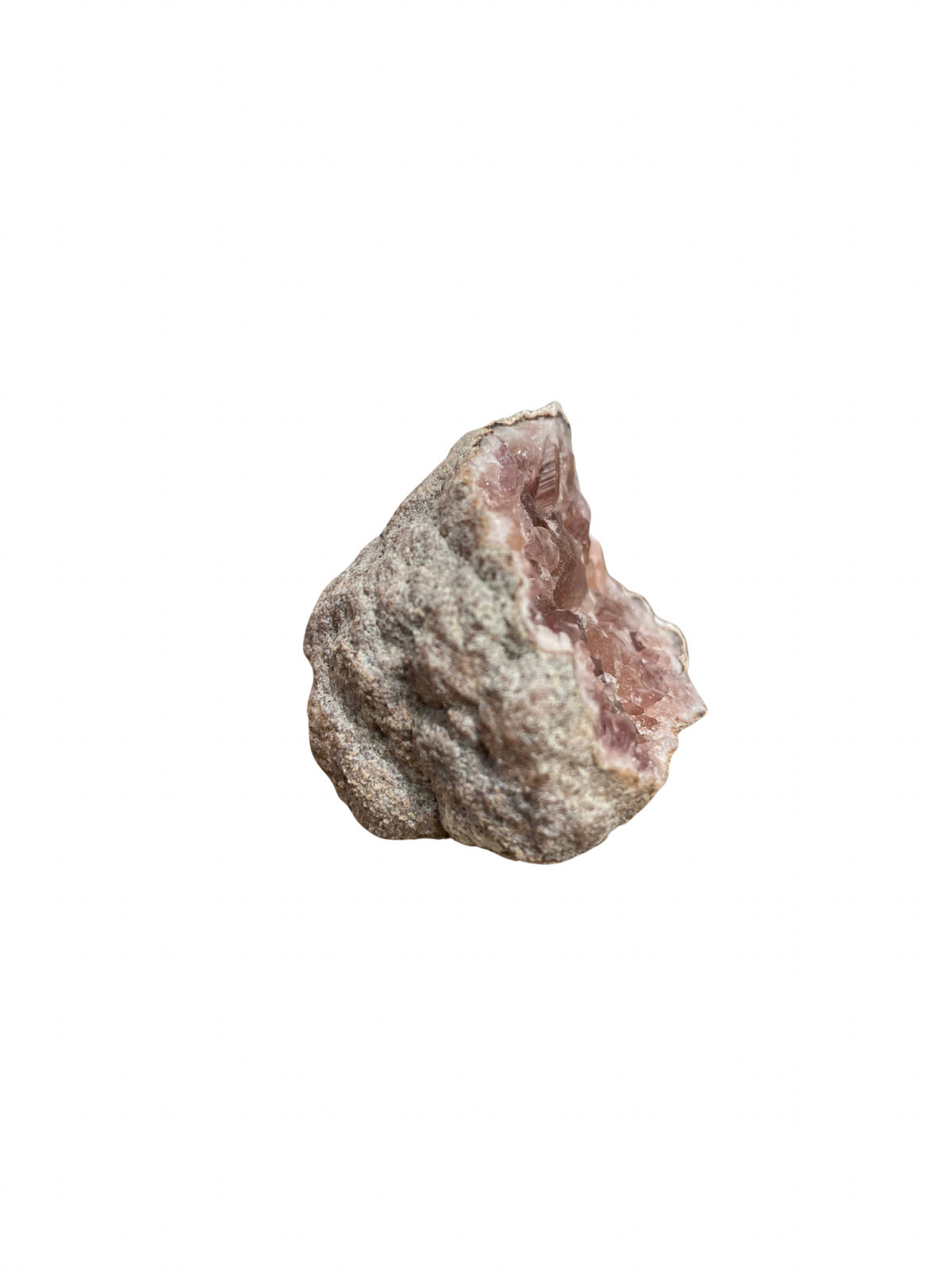 Roze Amethist geode uit Patagonië (Argentinië) 3