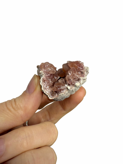 Roze Amethist geode uit Patagonië 1
