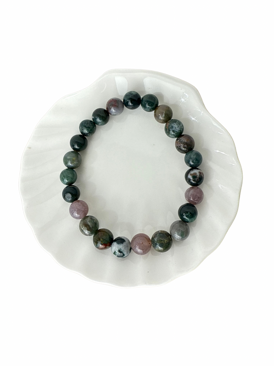 Oceaan Jaspis kogelarmband 8 mm