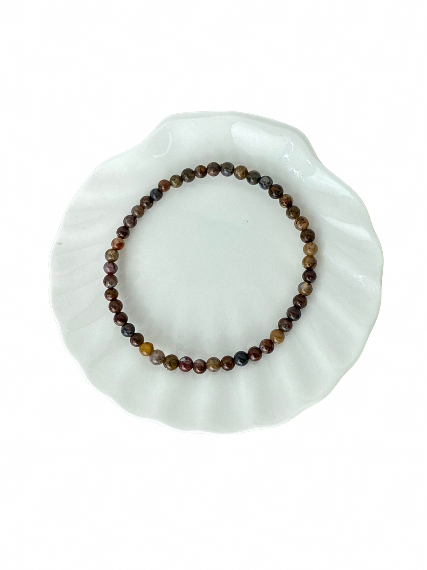 Apatite bracelet ball 6 mm
