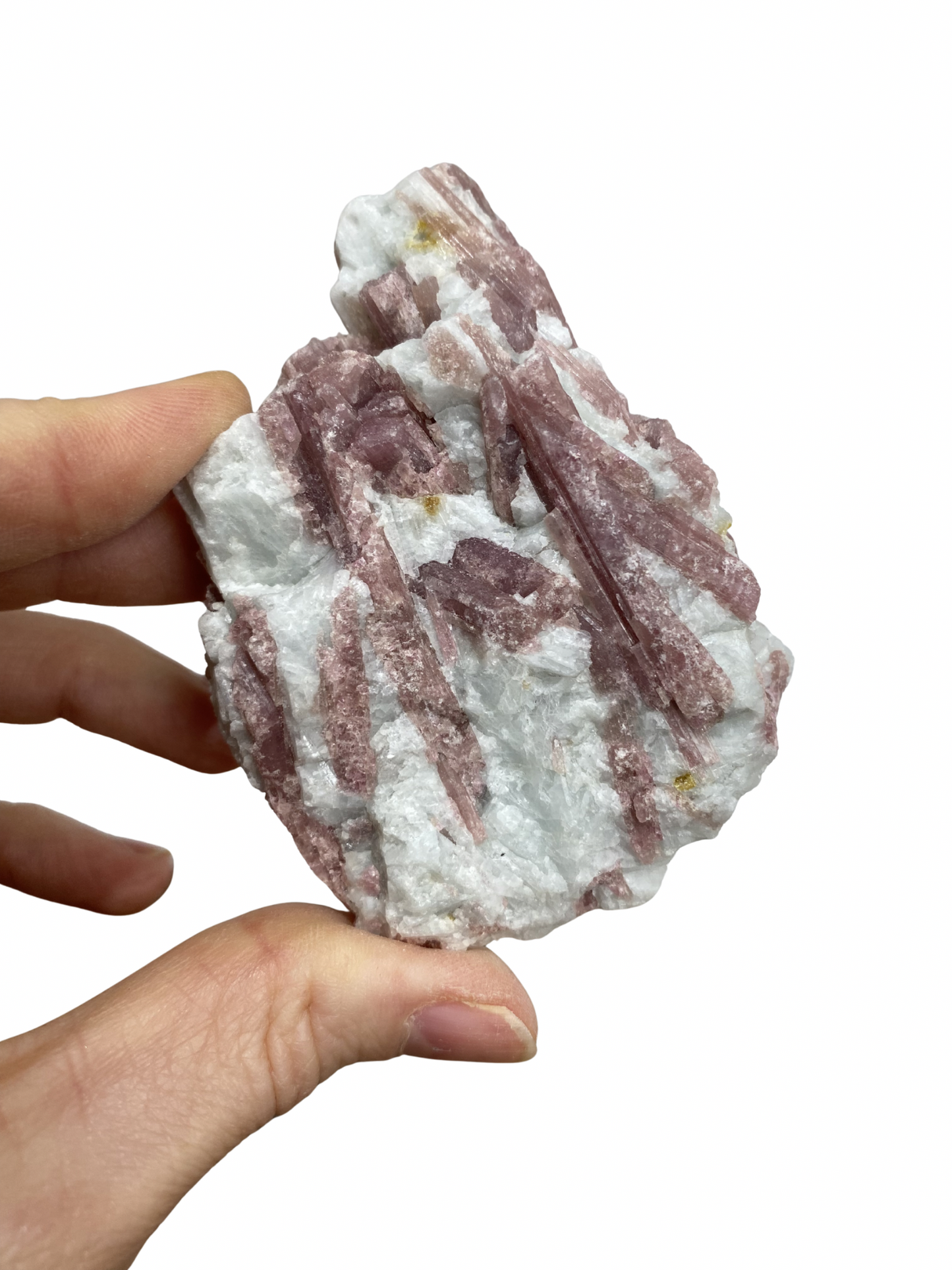 Ruwe Roze Toermalijn brok (Rubeliet) 2