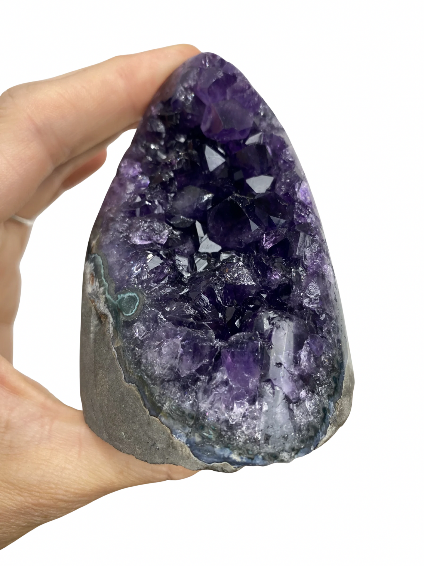 Galaxy Amethyst on stand