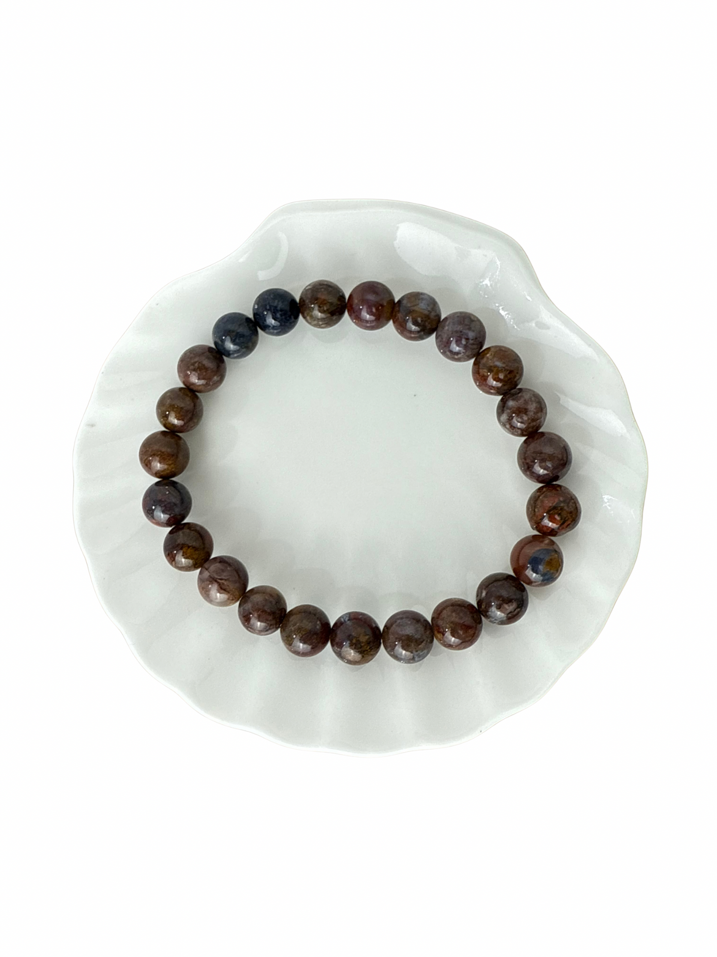 Apatite bracelet ball 6 mm