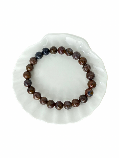 Apatite bracelet ball 6 mm