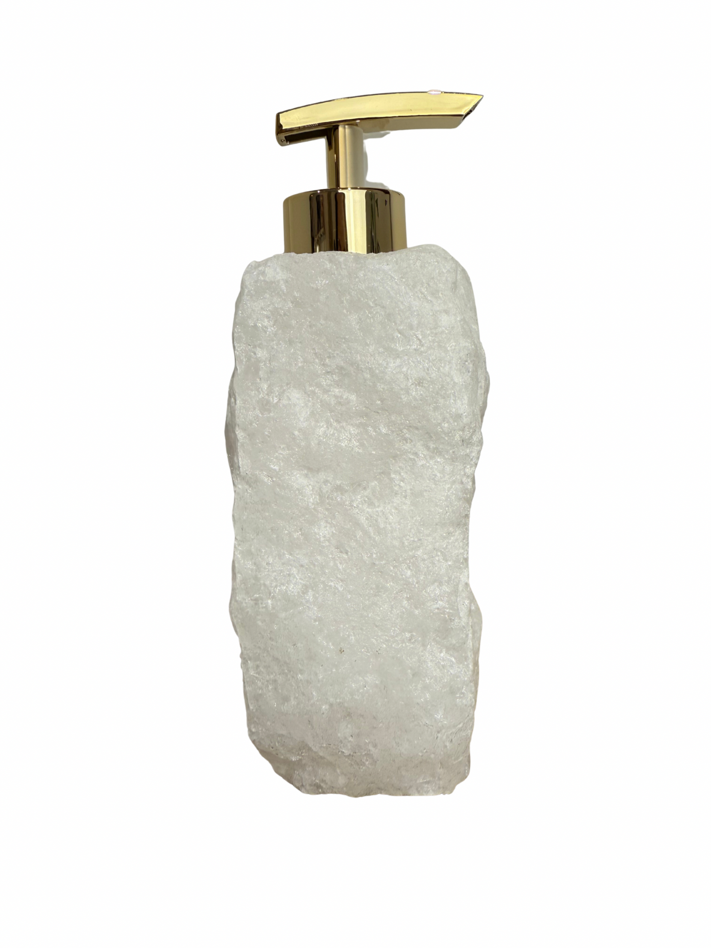 Zeeppomp van Bergkristal goud 2