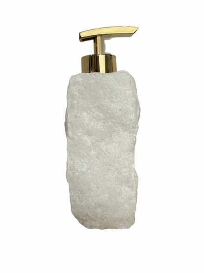 Zeeppomp van Bergkristal goud 2