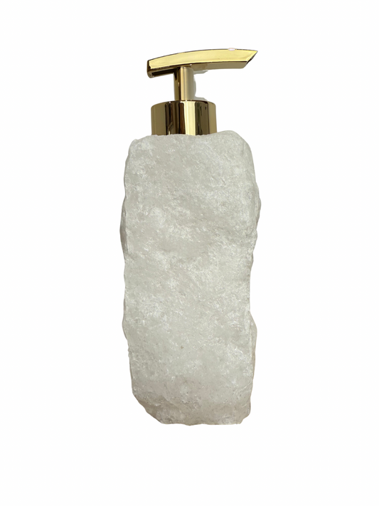 Zeeppomp van Bergkristal goud 2