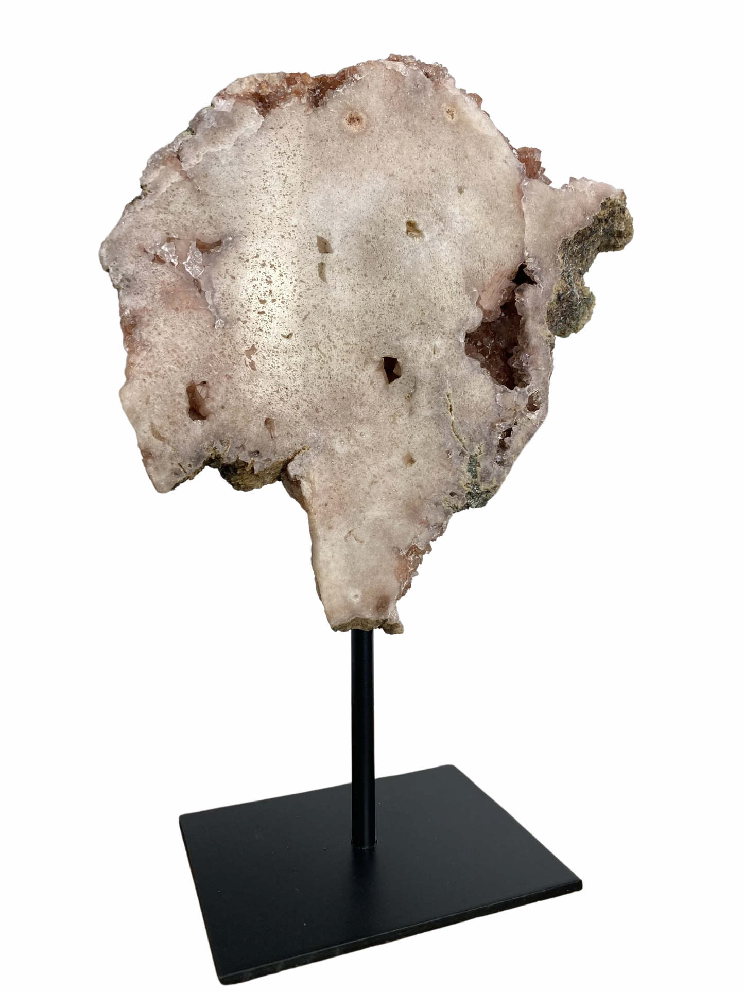 Roze Amethist (Chalcedoon) op standaard 1