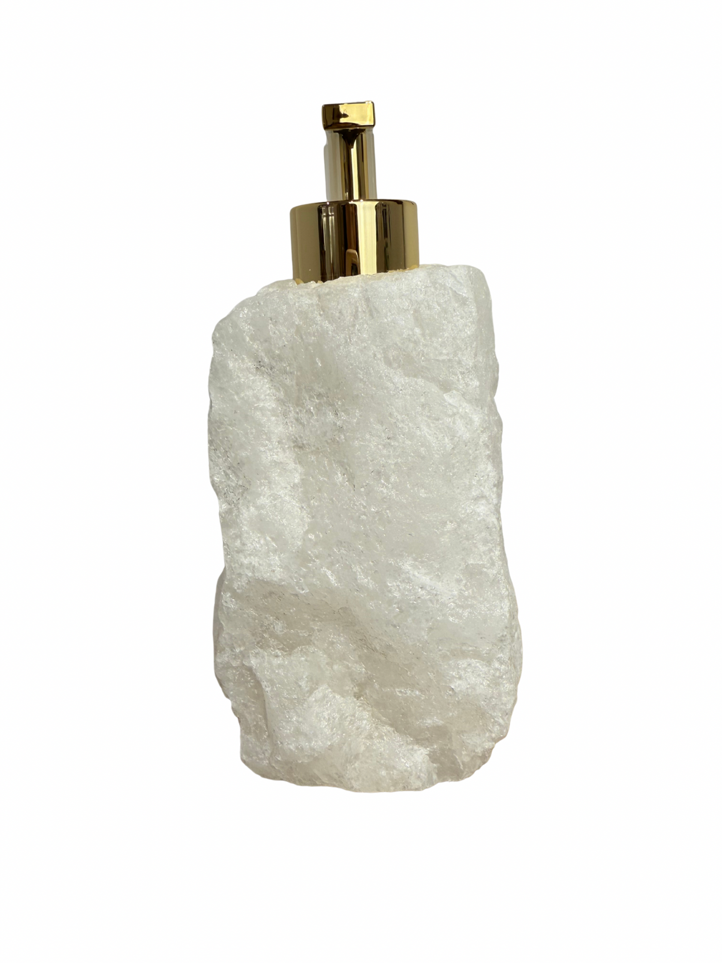 Zeeppomp van Bergkristal goud 2