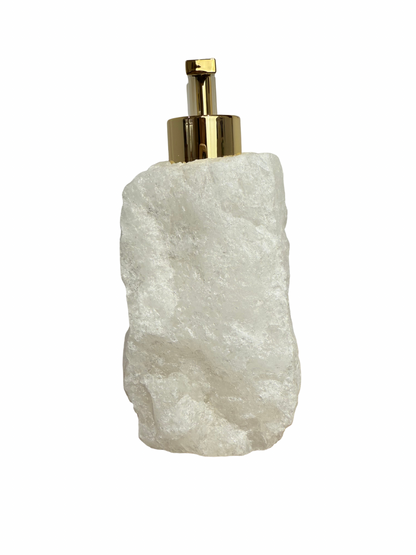 Zeeppomp van Bergkristal goud 2