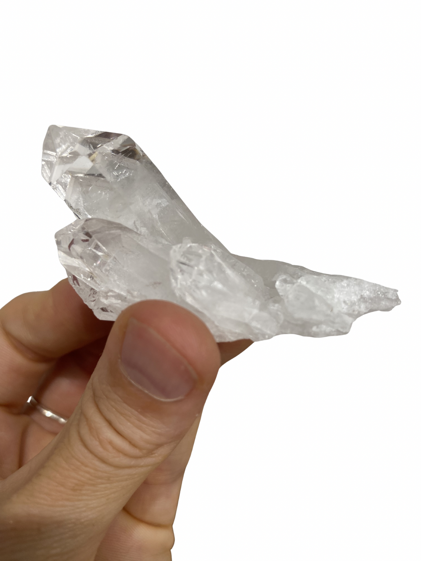 Rock crystal cluster