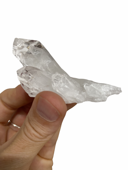 Rock crystal cluster
