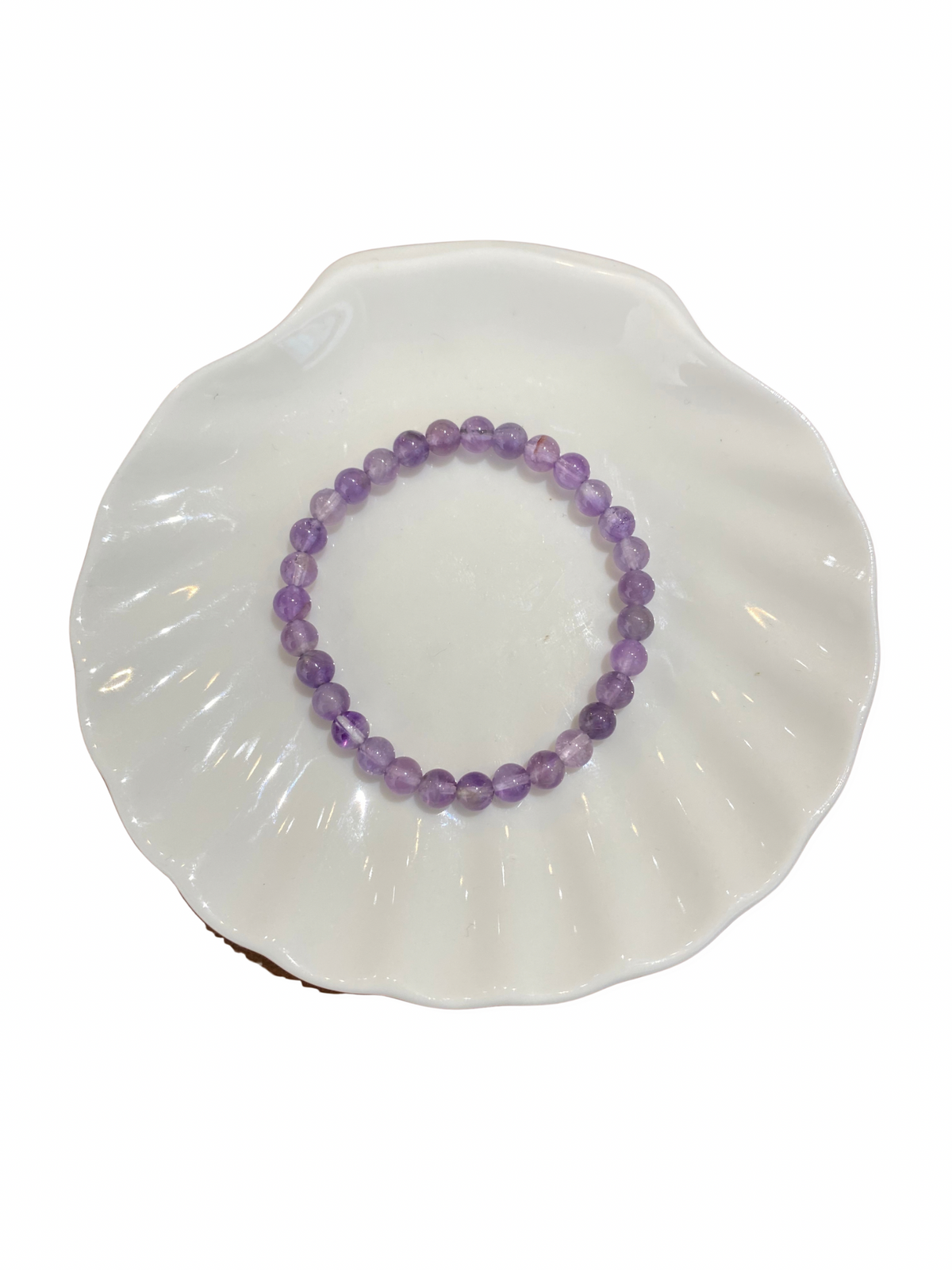 Amethist kinderarmband kogel 4 mm