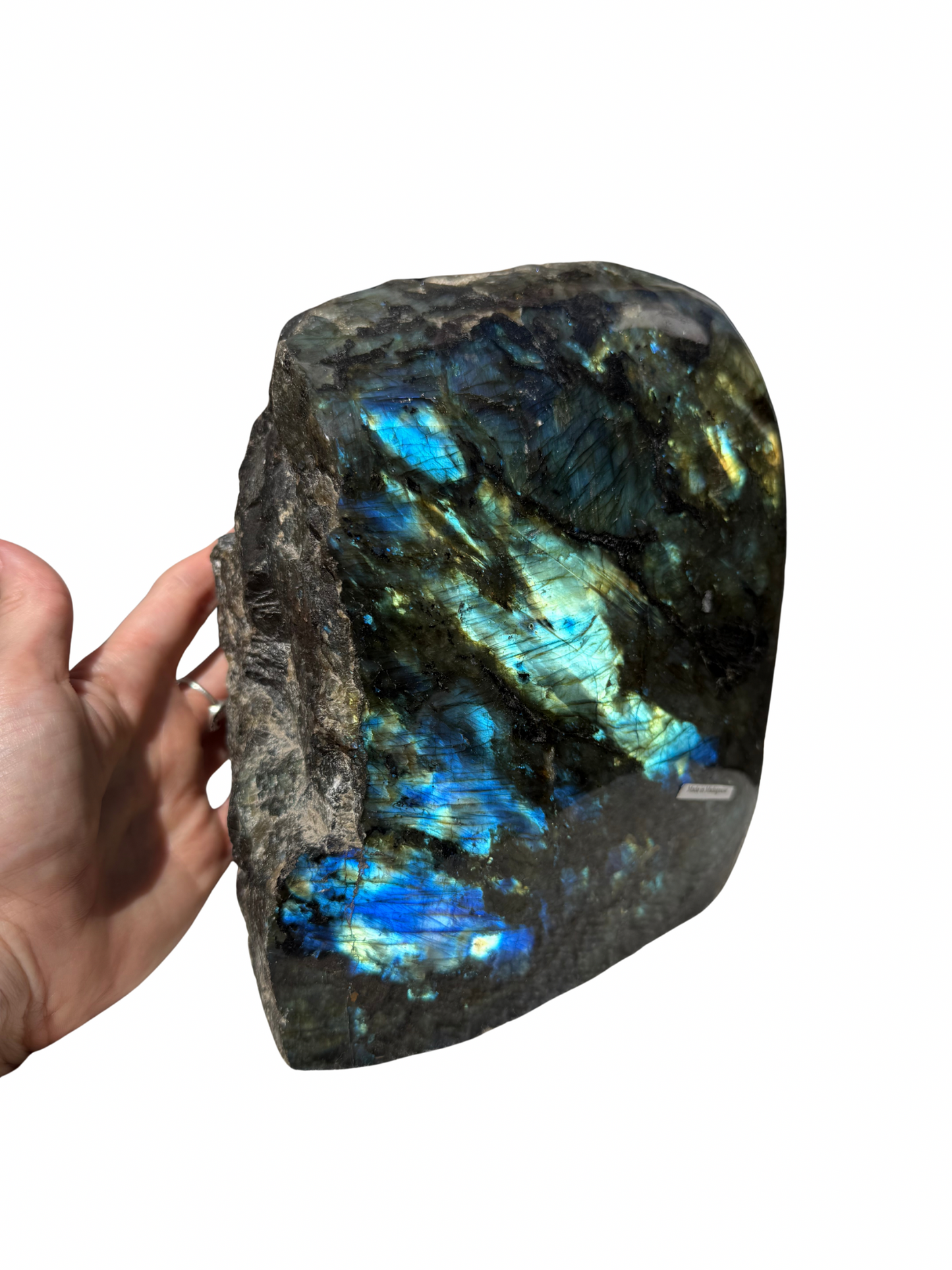 Labradoriet sculptuur half ruw XXL (8 kg)