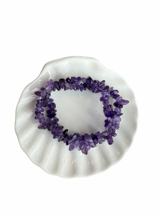 Amethist armband split