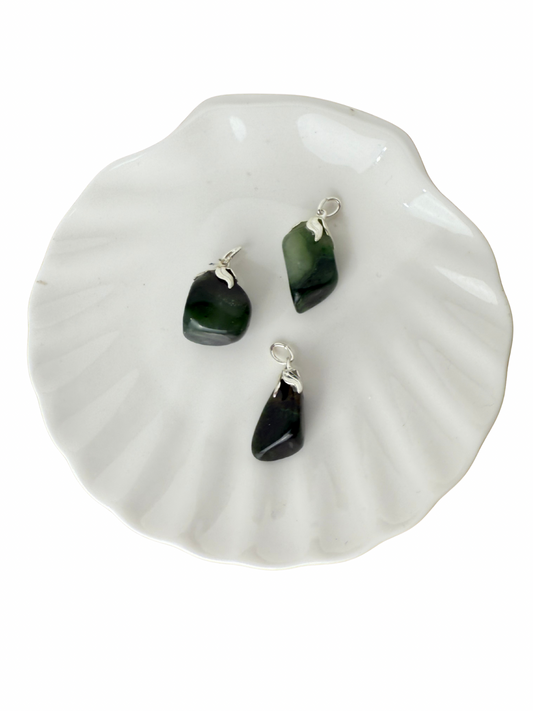 Olivia trommelsteen hanger Jade