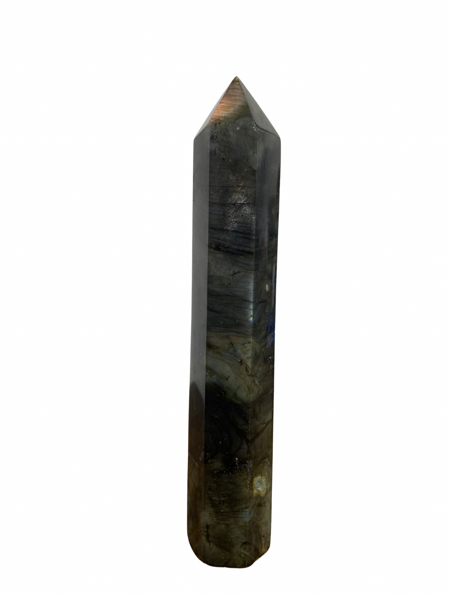 Pink Flower Agate Tower 2