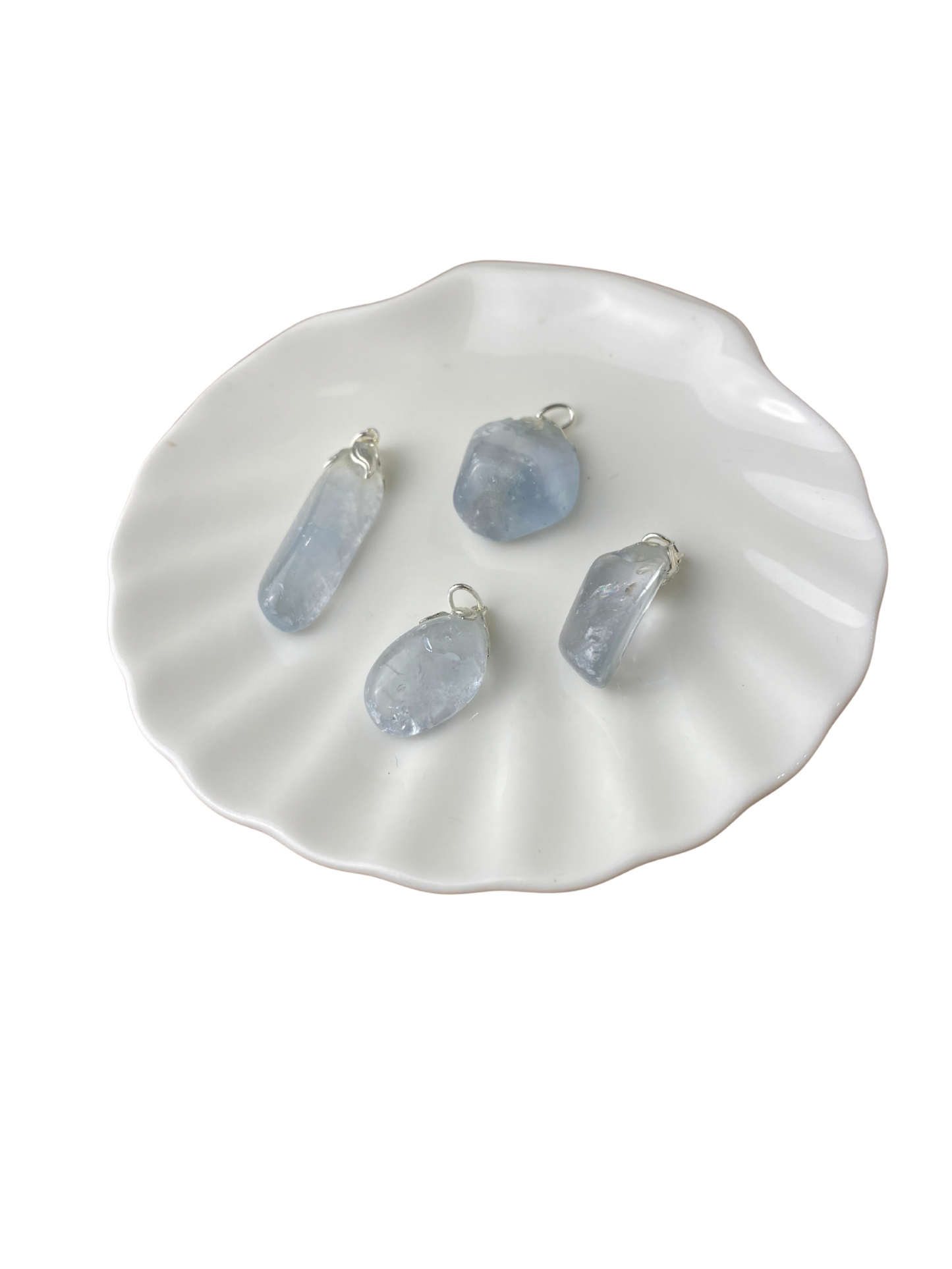 Celestien trommelsteen hanger