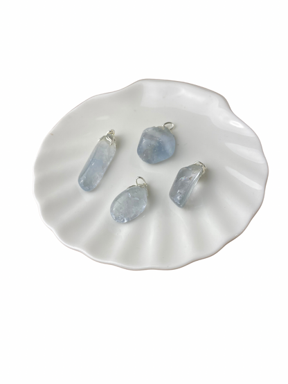 Celestien trommelsteen hanger