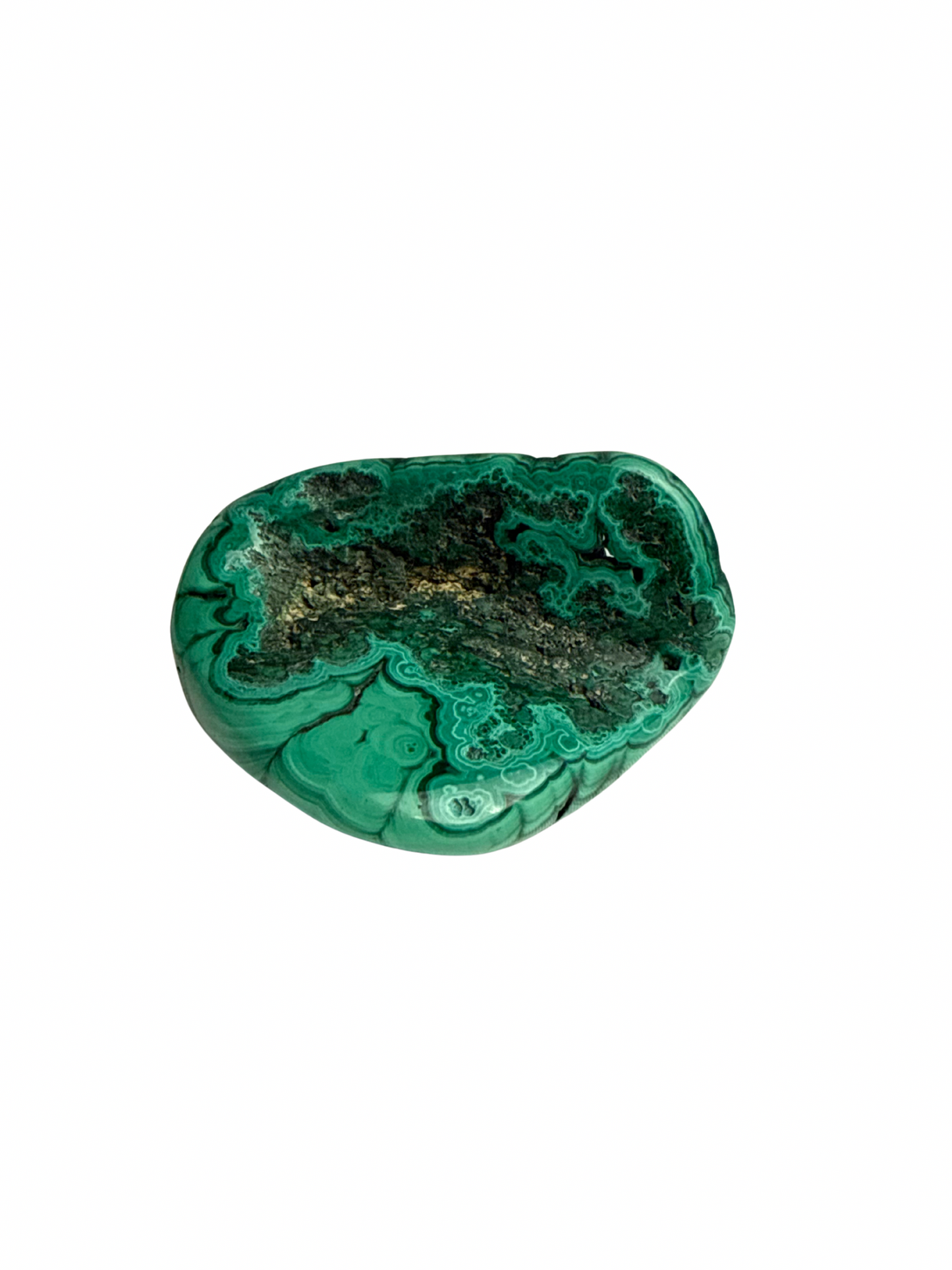 Malachite polished
