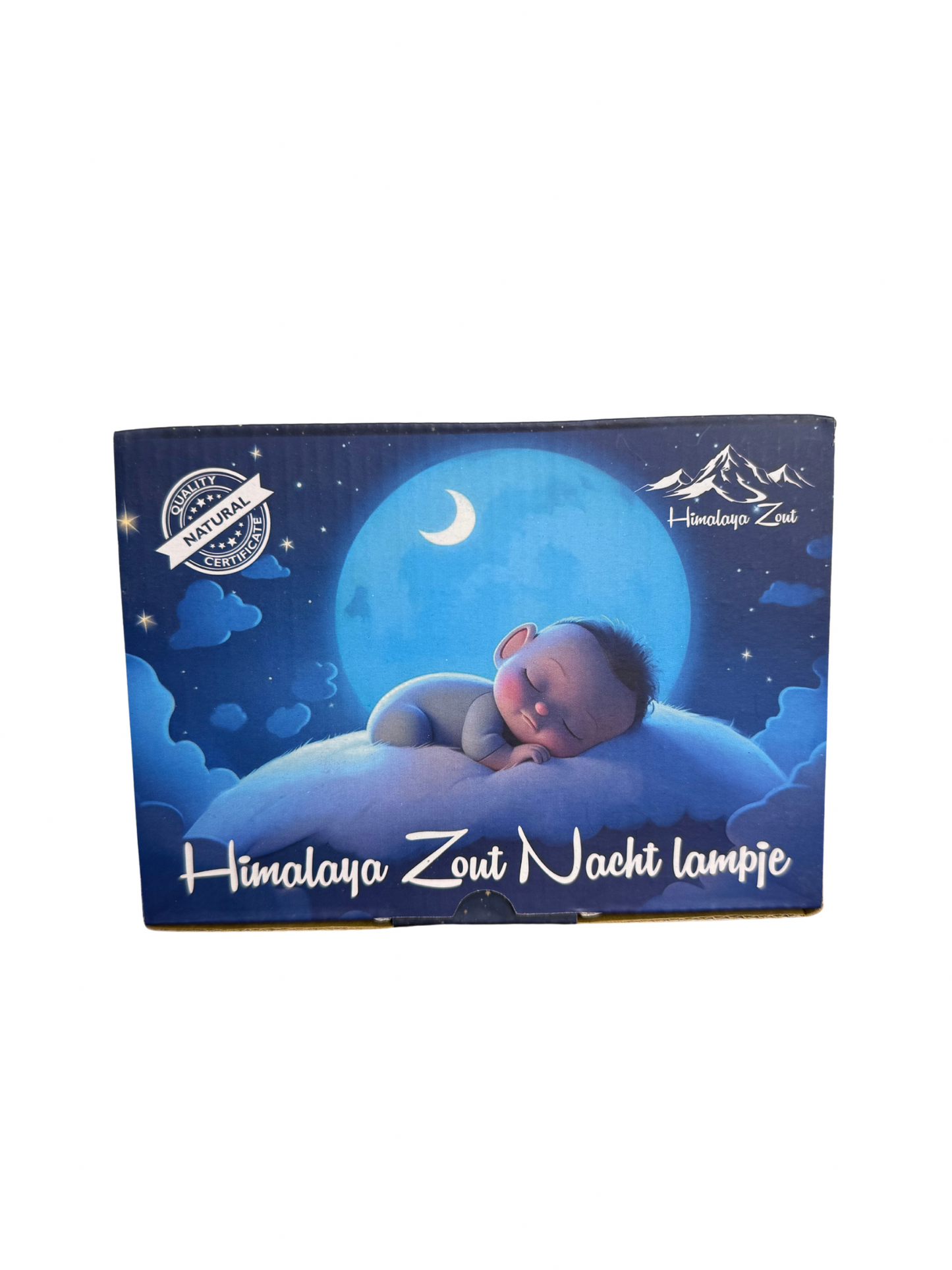 Himalaya nachtlampje ster oranje