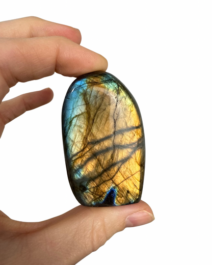 Labradorite sculpture