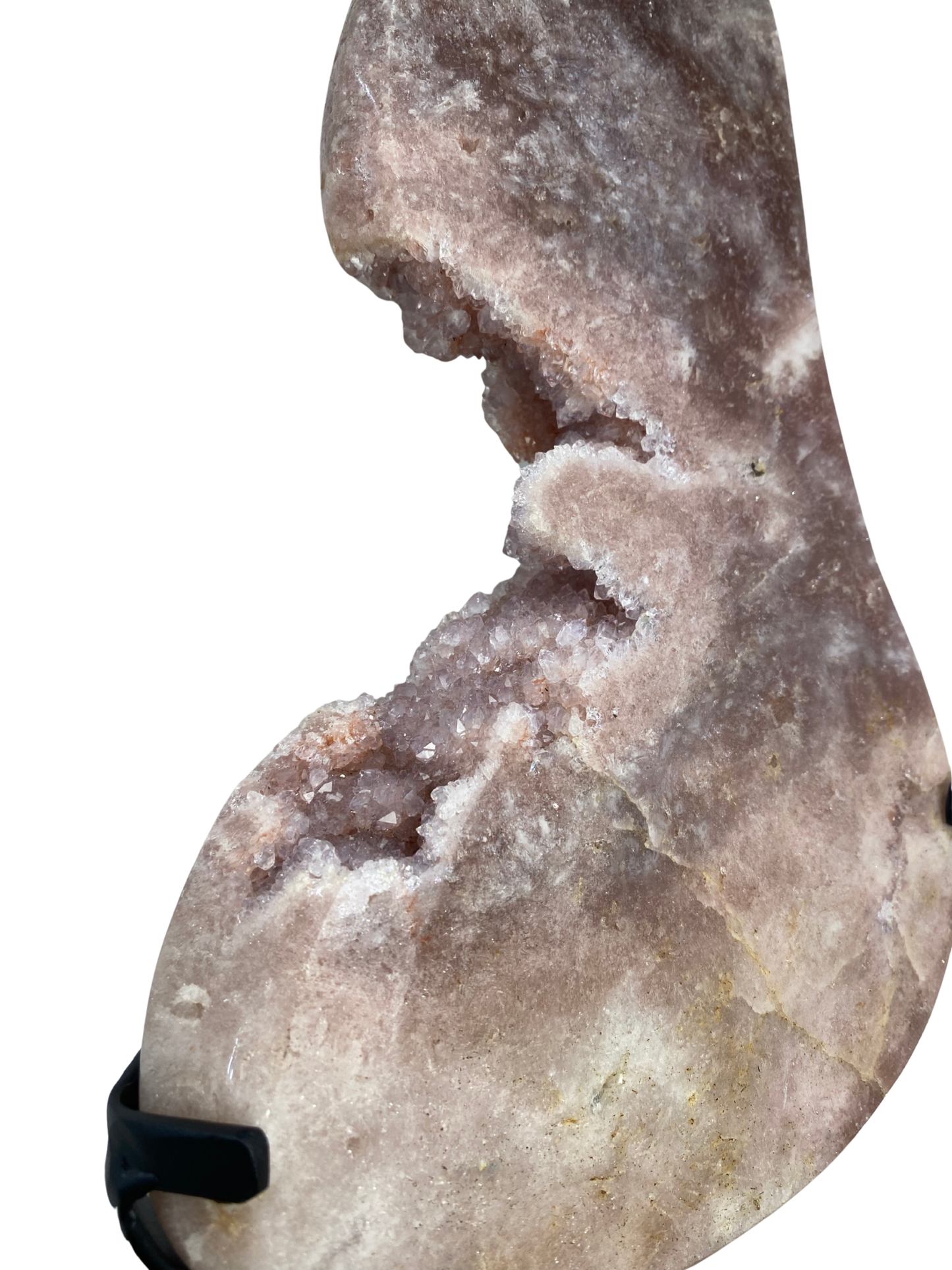 Roze Amethist (Chalcedoon) op standaard (Brazilië) | 1,5 kg