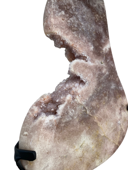 Roze Amethist (Chalcedoon) op standaard (Brazilië) | 1,5 kg