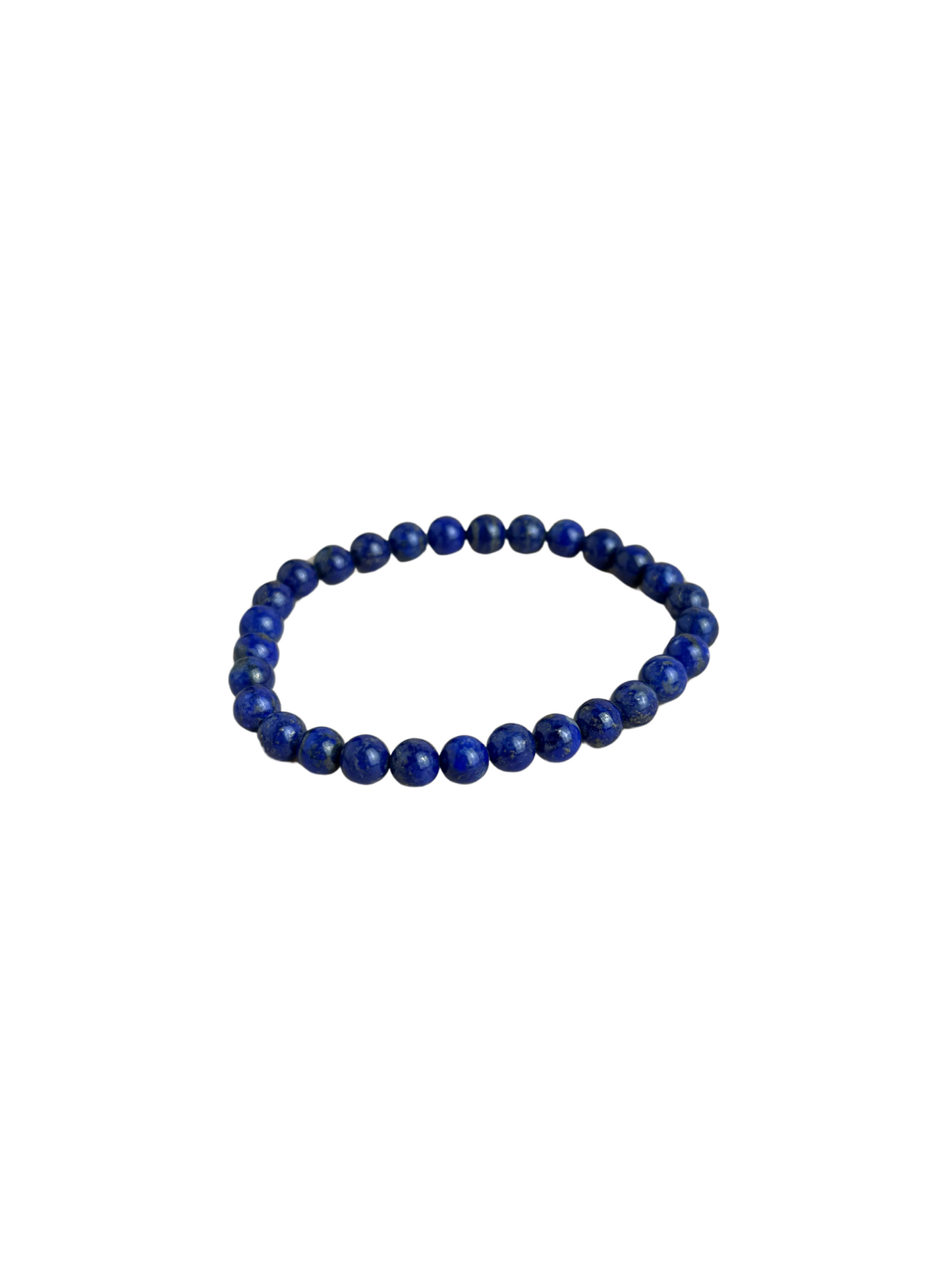 Lapis Lazuli armband kogel 6 mm