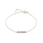 Armband met Amethist 925 zilver