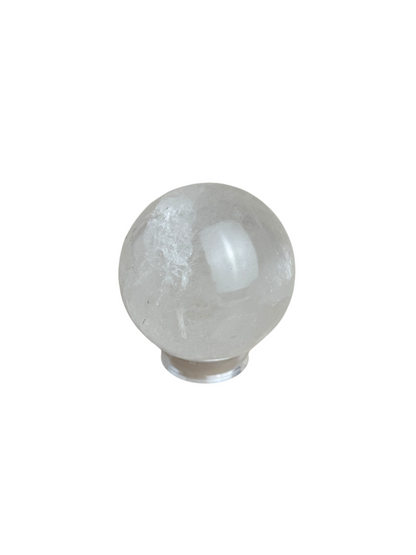Rock crystal ball