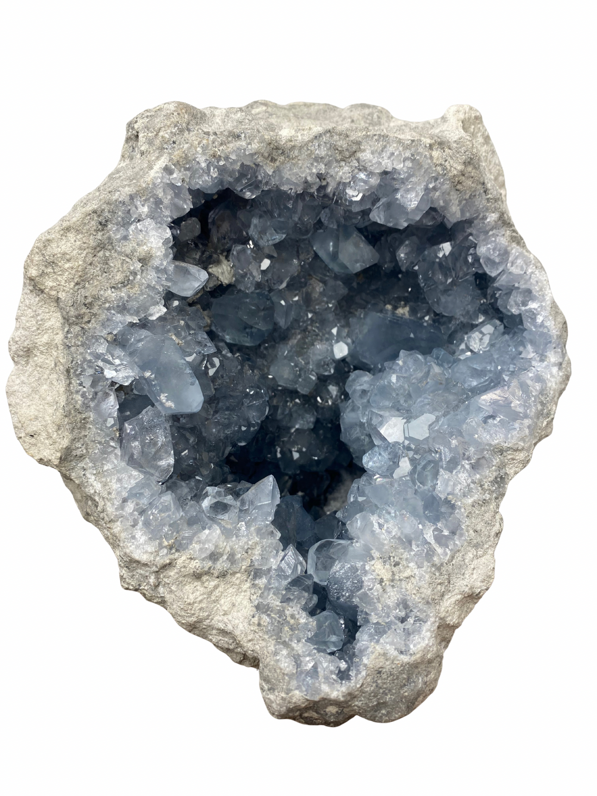 Celestien geode XL (Madagascar) | 9,5 kg