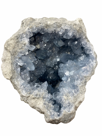 Celestien geode XL (Madagascar) | 9,5 kg