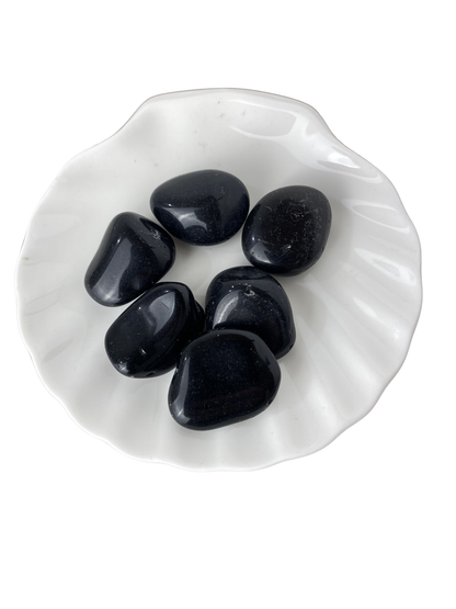 Trommelsteen Obsidiaan
