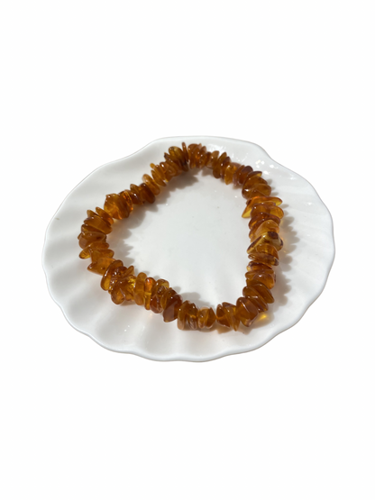 Barnsteen (Amber) splitarmband volwassenen