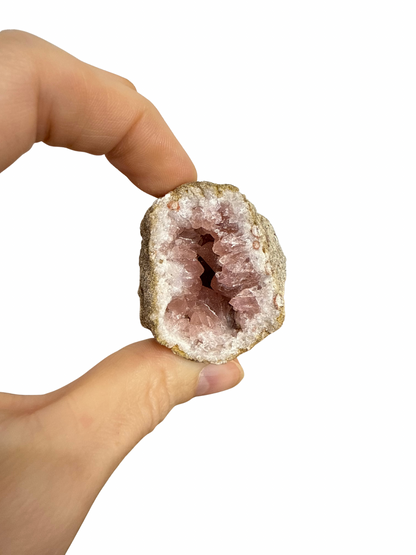 Roze Amethist geode uit Patagonië 7