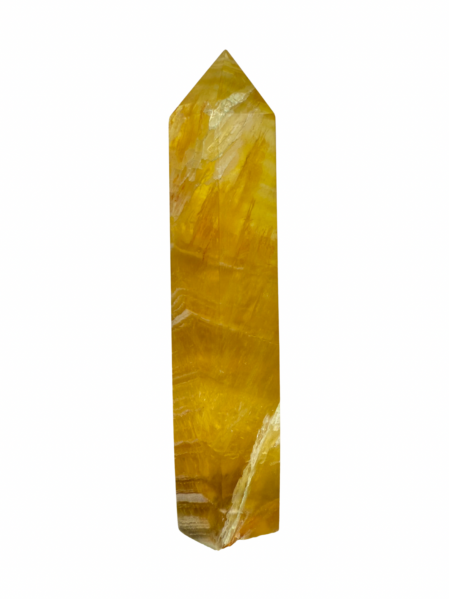 Yellow Fluorite Tower