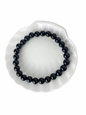 Onyx kogelarmband 8 mm (21 cm)