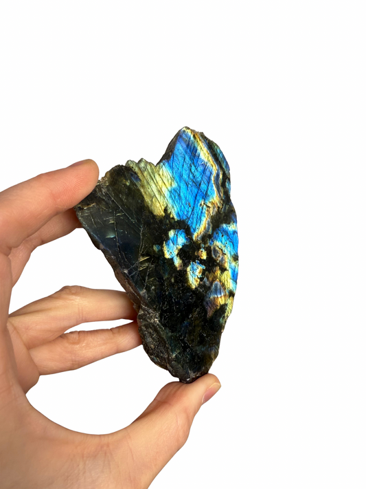 Labradoriet sculptuur half ruw 4