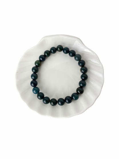 Heliotroop kogelarmband 8 mm