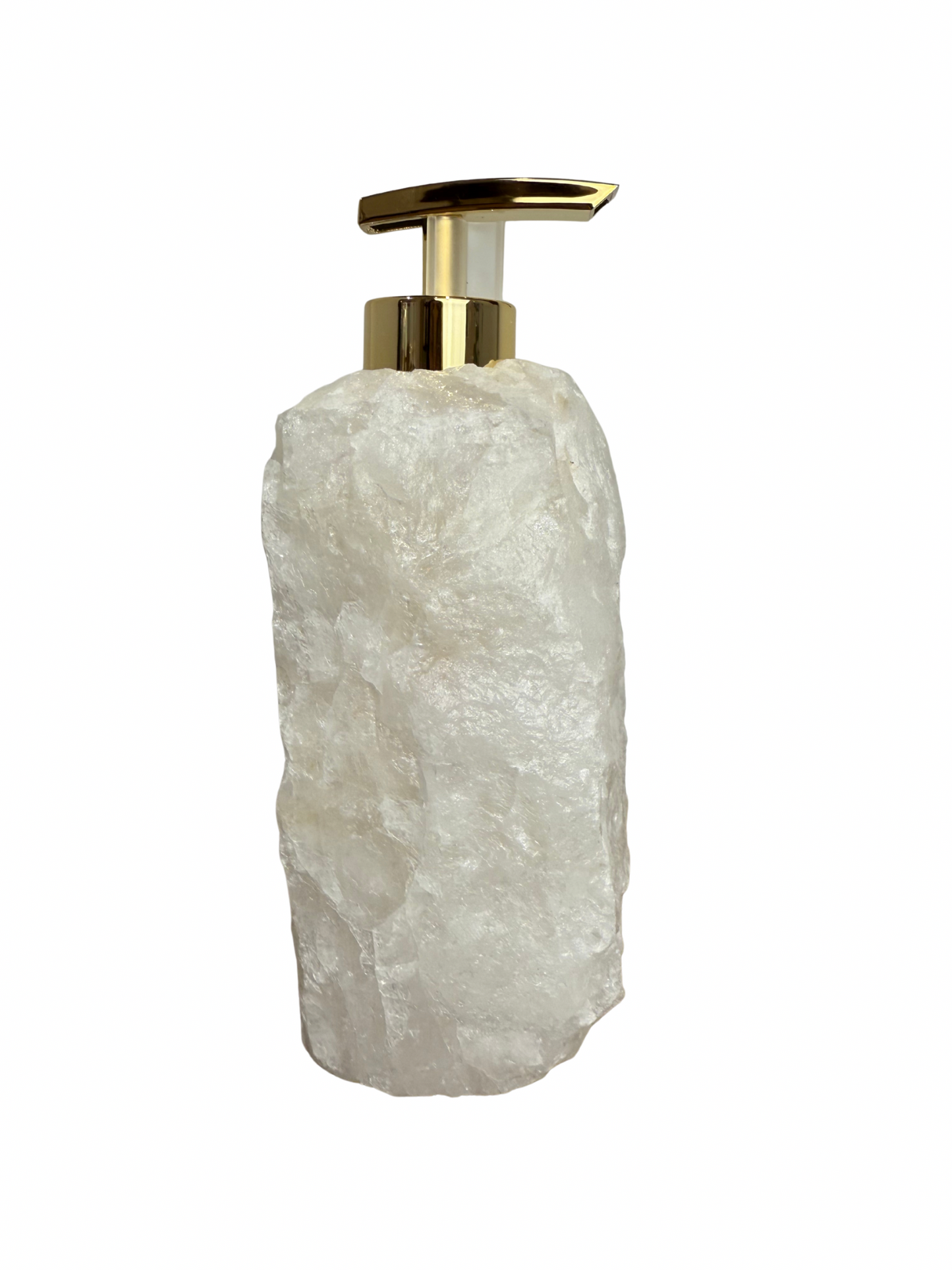 Zeeppomp van Bergkristal goud 4