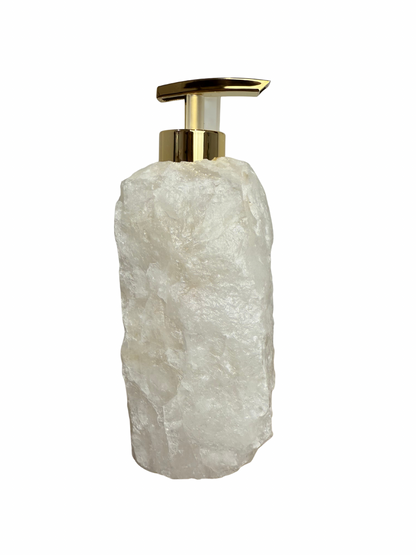 Zeeppomp van Bergkristal goud 4