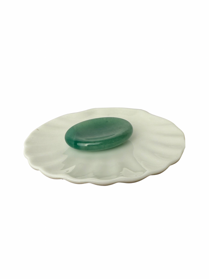 Aventurine worry stone