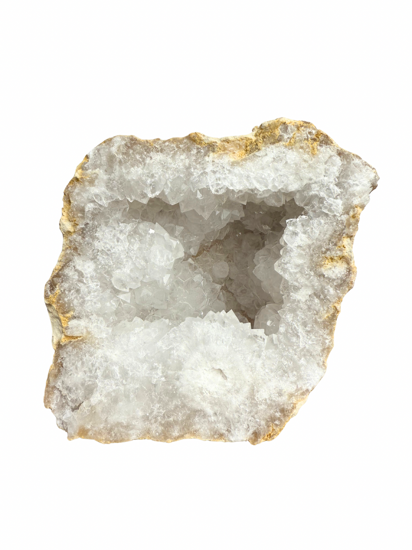 Kwarts geode half