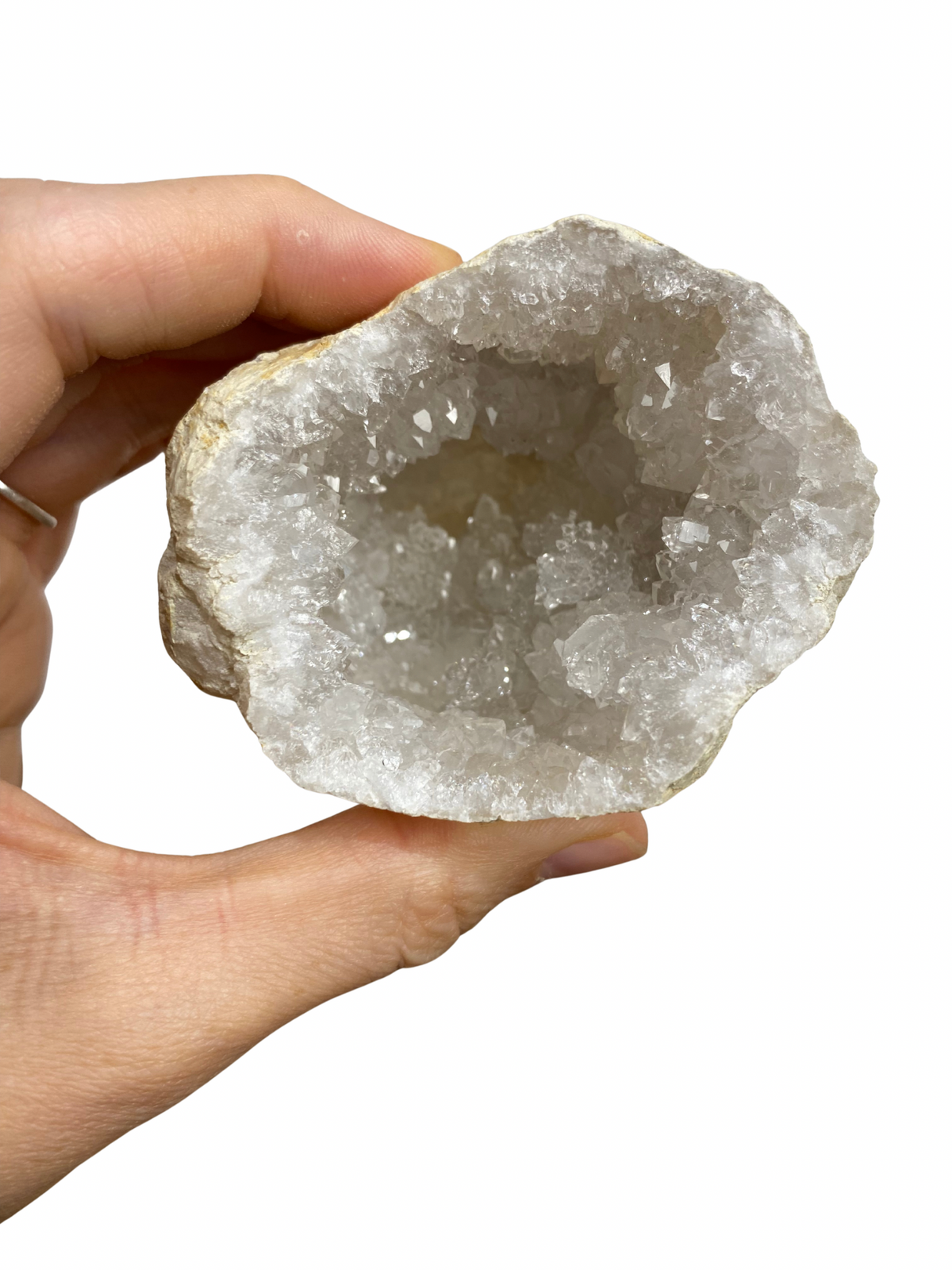 Kwarts geode half 1 (Marokko)