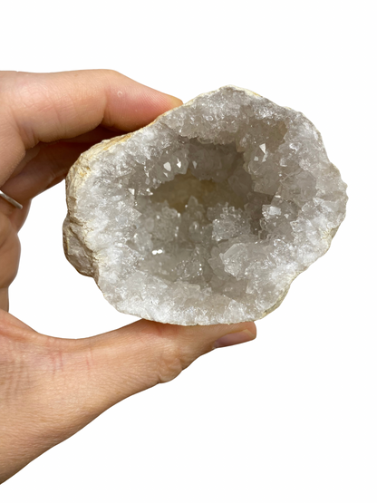Kwarts geode half 1 (Marokko)