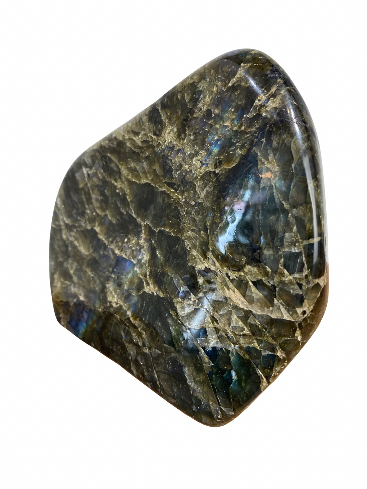 Labradoriet sculptuur gepolijst (Madagascar) | 2 kg