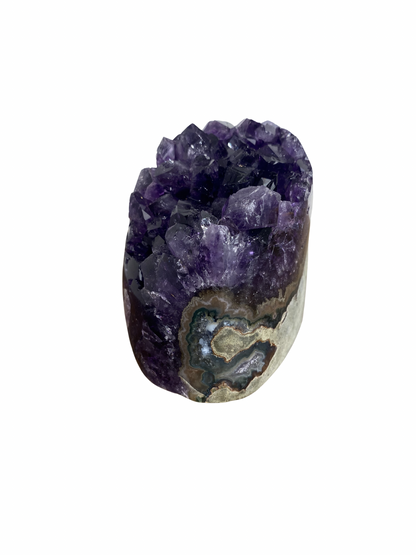 Galaxy Amethyst on stand