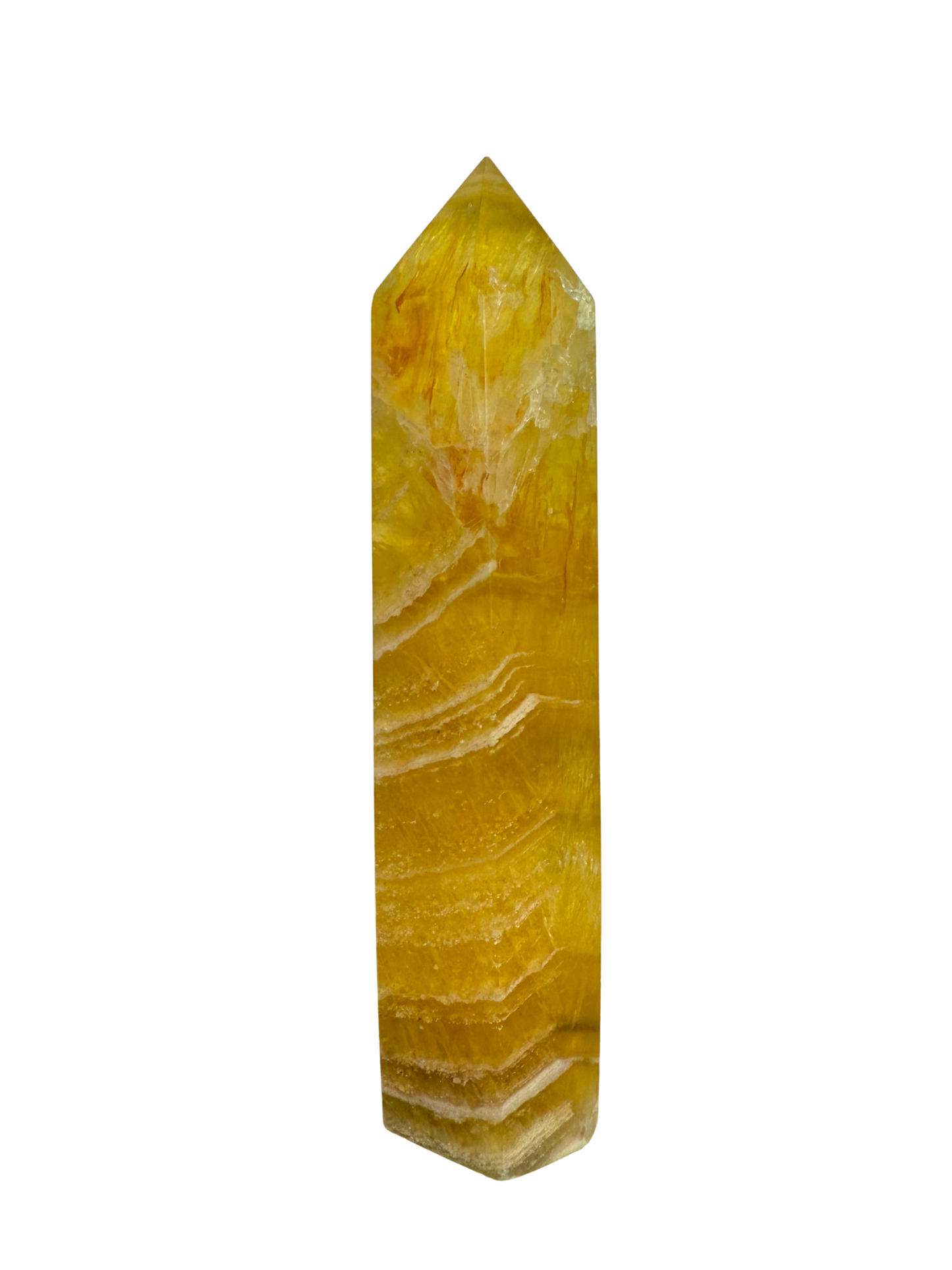 Yellow Fluorite Tower